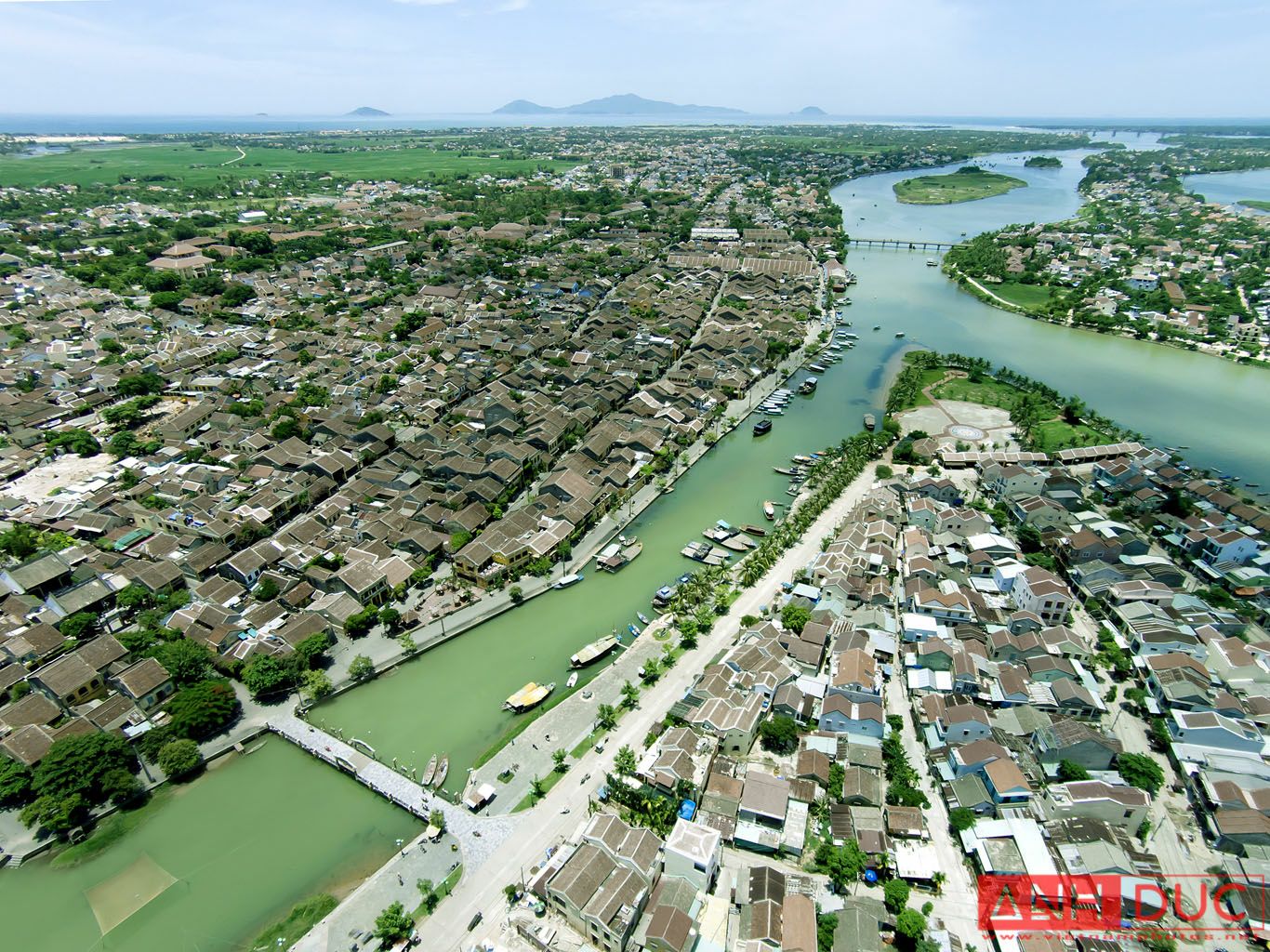 Hoian from the sky