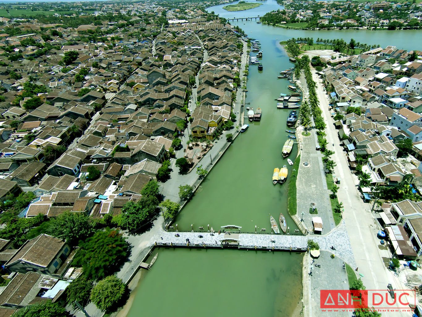 Hoian from the sky