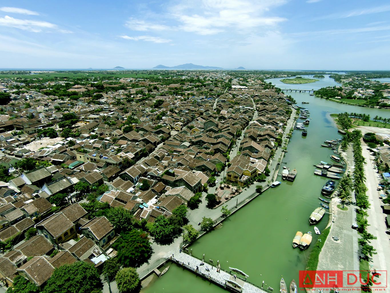 Hoian from the sky